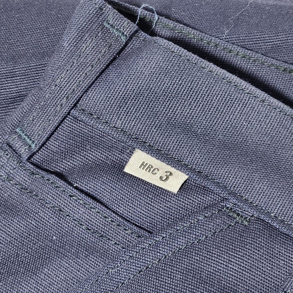 Carhartt FR Canvas Waist Overall Quilt Lined Pant/Jean Navy 38x34 FRB194 HRC 3 - Picture 7 of 14